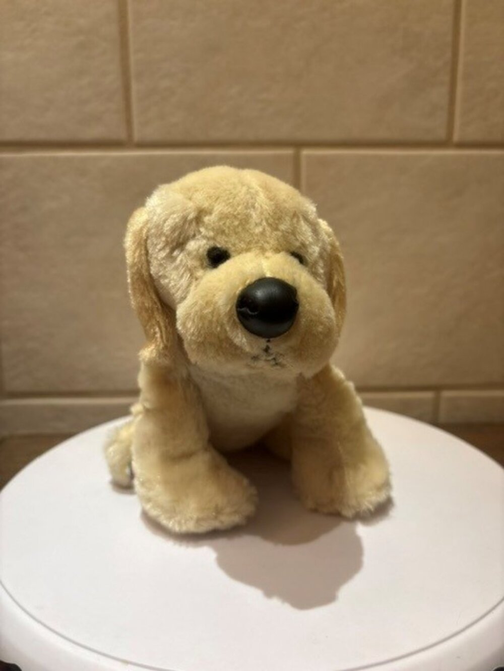 2007 Ganz Webkinz Yellow Lab HM153 Plus Retired 2008 NO CODE